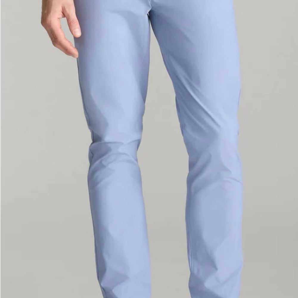 Light Blue Men's Golf Pants 38x30
